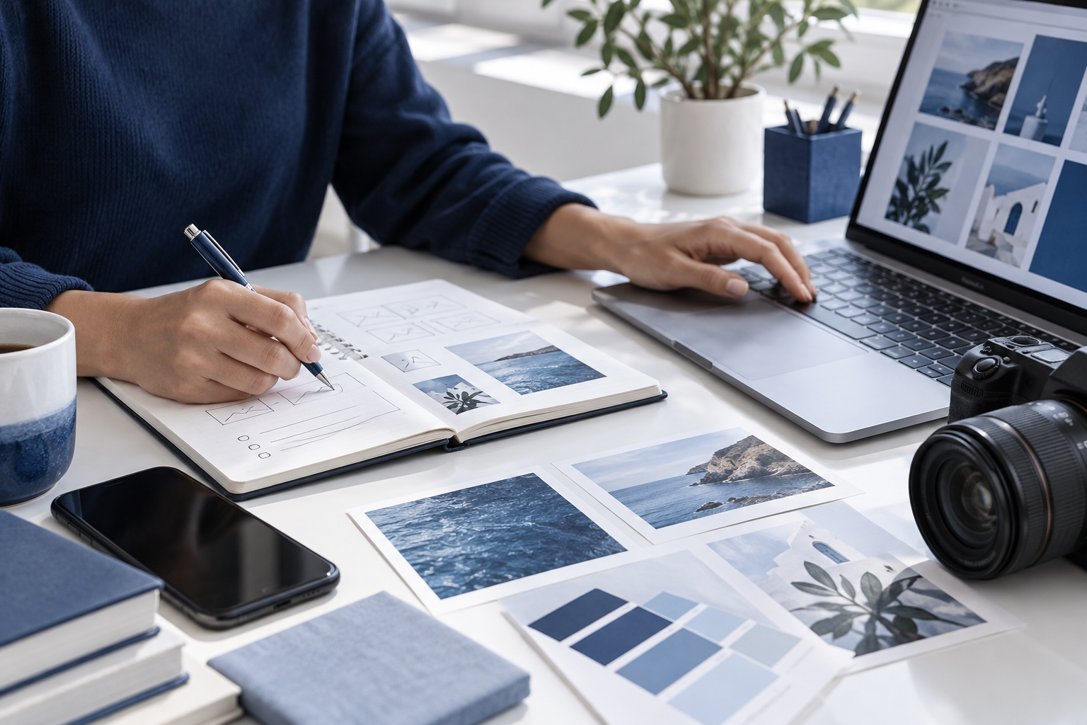 Planning creative work and campaign ideas